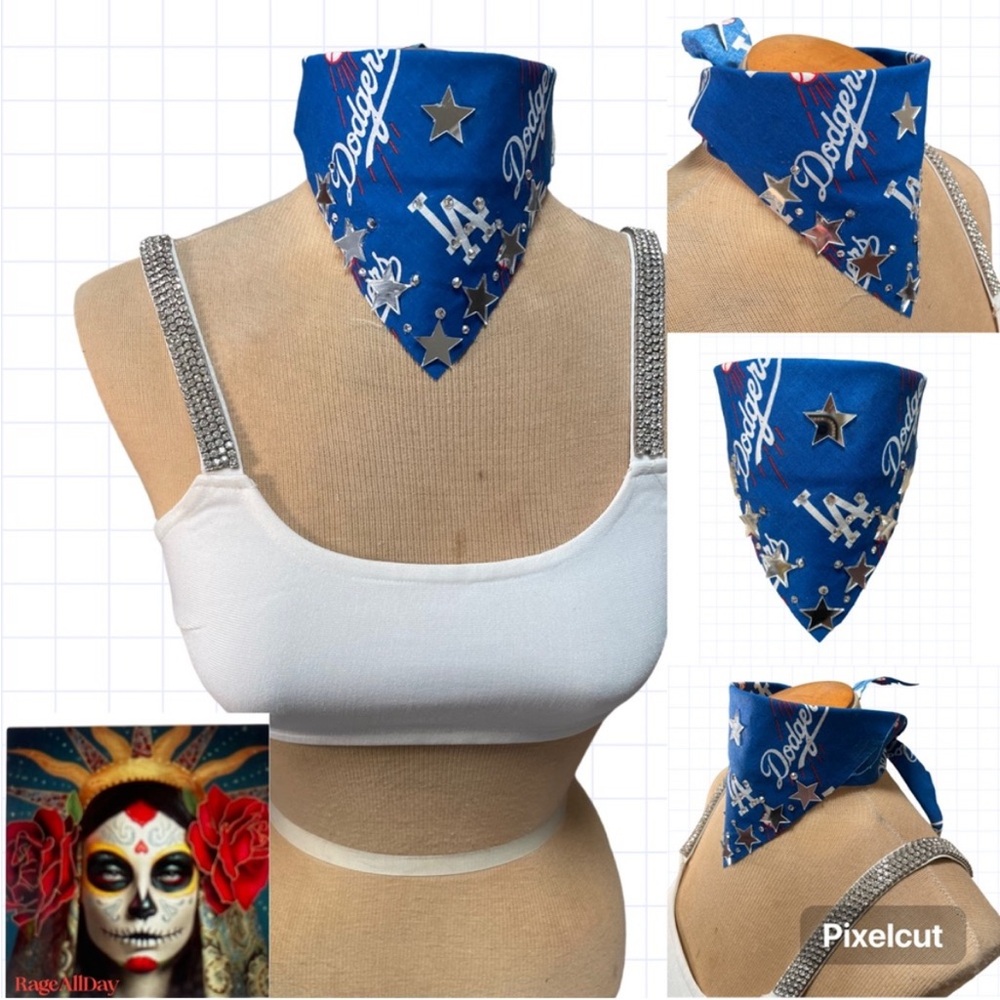 Go Blue Starry Choker